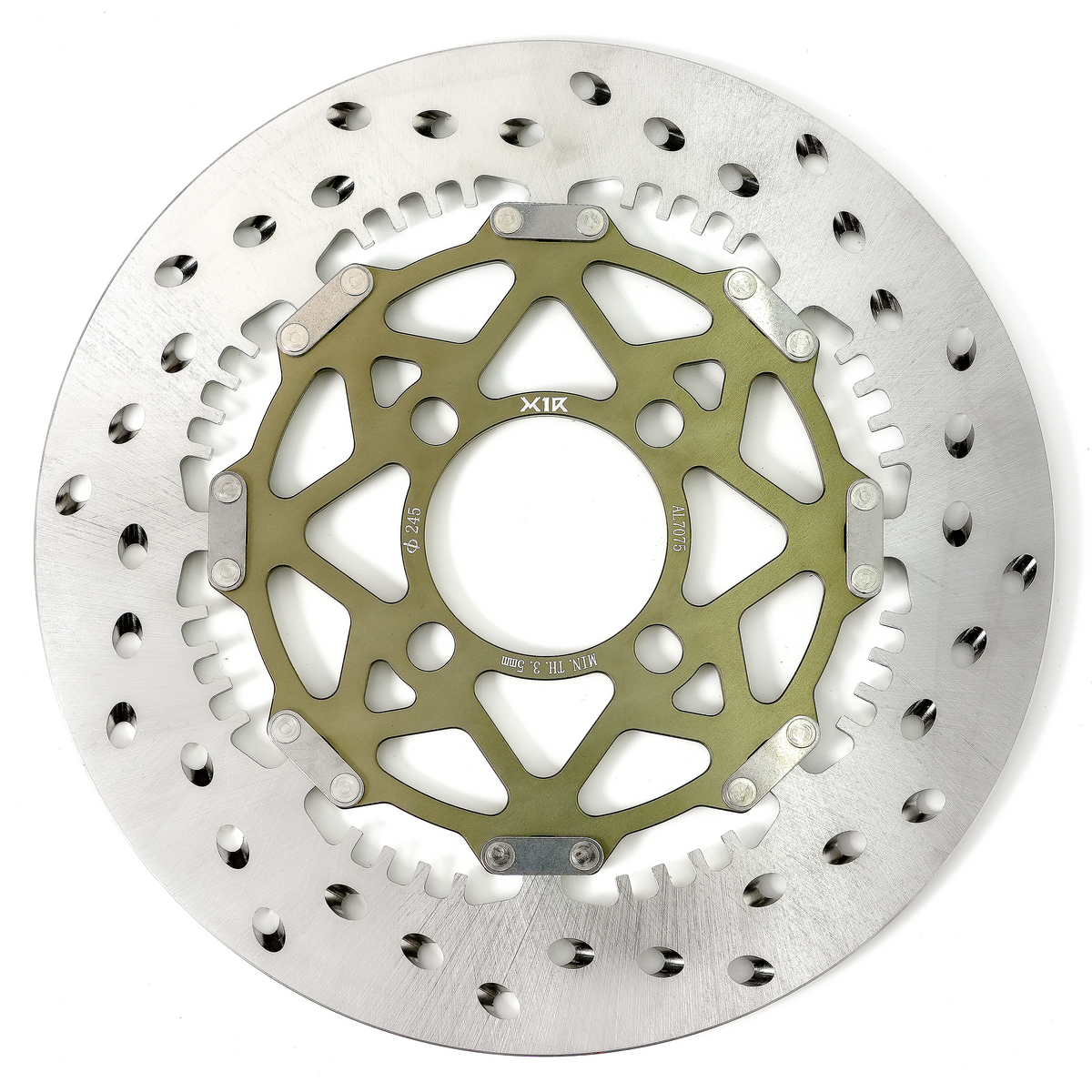 X1R T-Drive Full Floating Race Brake Disc Rotor – AL7075 (220mm - 245mm - 267mm) | TF01F