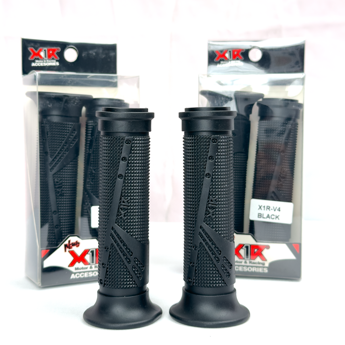 CNC Aluminum Motorcycle Grips V4