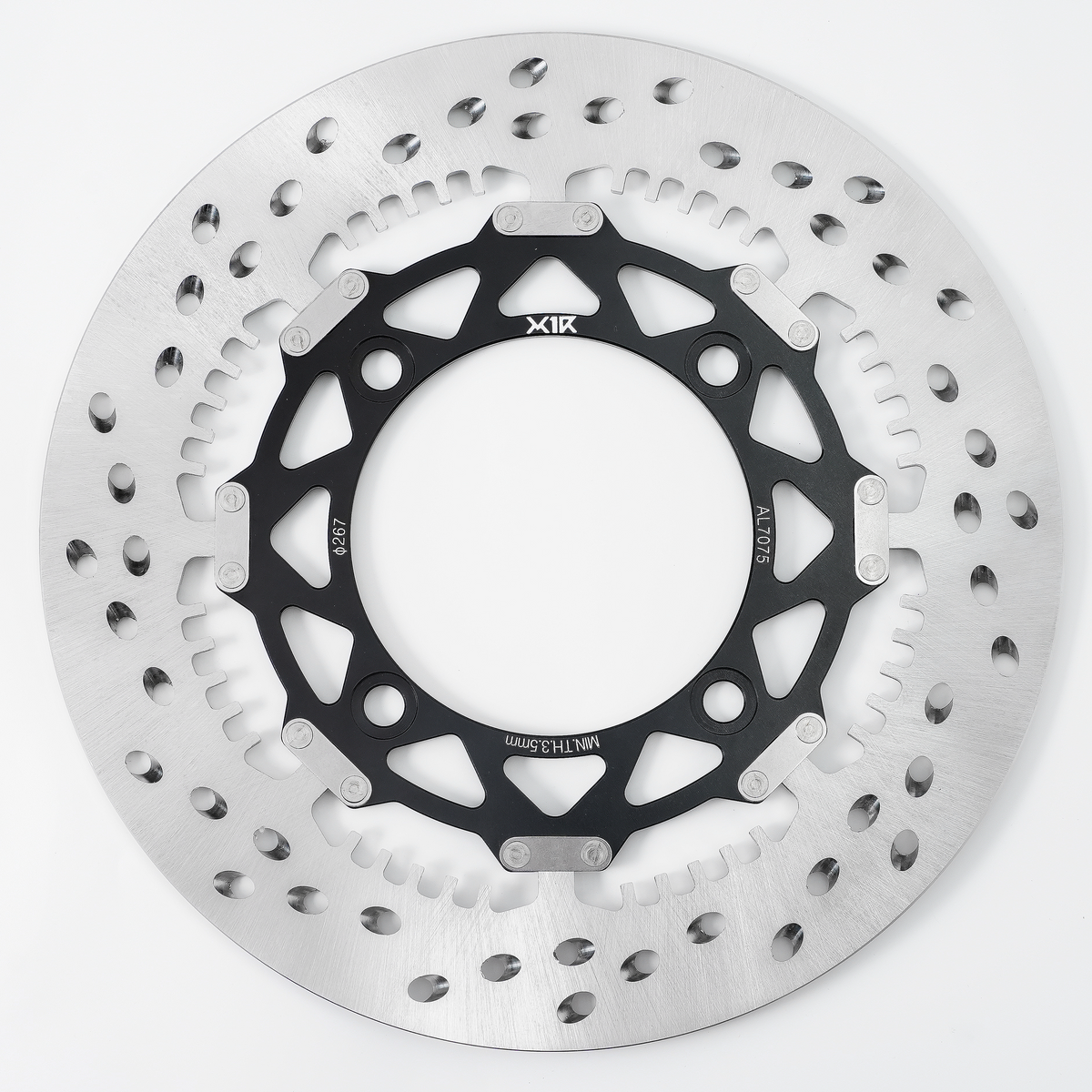 T-Drive Full Floating Race Brake Disc Rotor – AL7075 (267mm) | TF07F