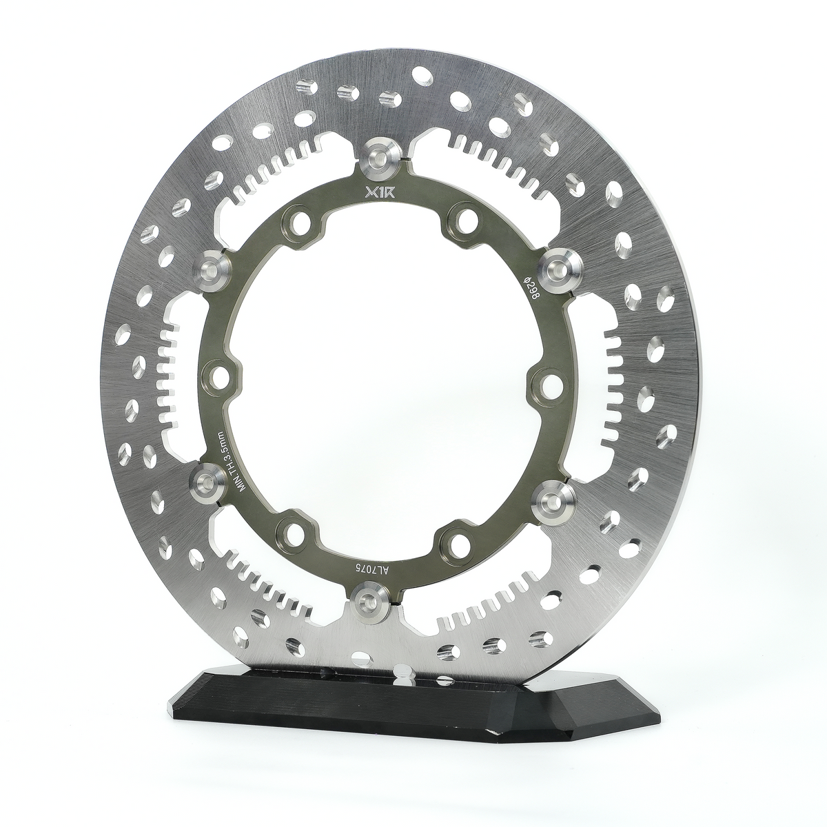 Half Floating HD Front Brake Disc Rotor – AL7075 (298mm, 6-Hole) | HF06F