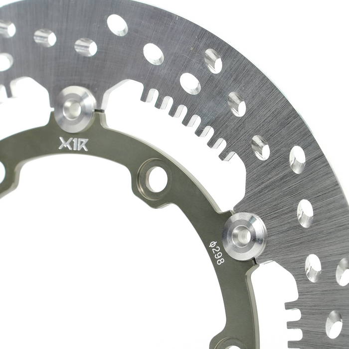Half Floating HD Front Brake Disc Rotor – AL7075 (298mm, 6-Hole) | HF06F