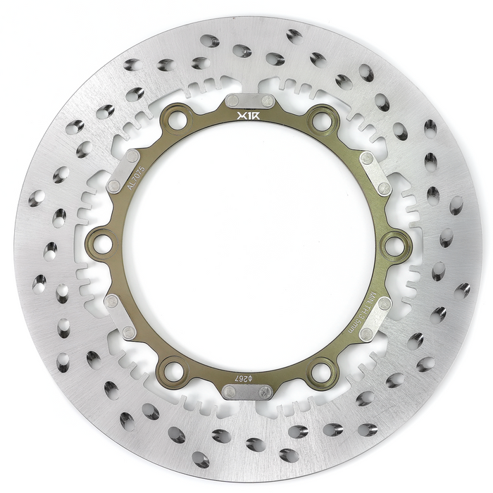 T-Drive Full Floating Race Brake Disc Rotor – AL7075 (267mm) | TF04F