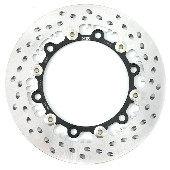 Half Floating HD Front Brake Disc (267mm, 6-hole) | HF04F