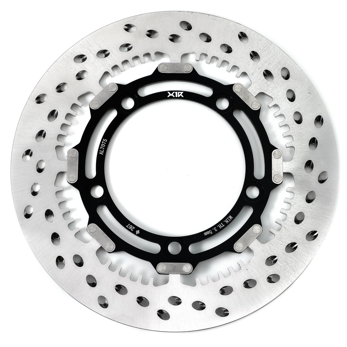 T-Drive Full Floating Race Brake Disc Rotor – AL7075 (267mm) | TF03F
