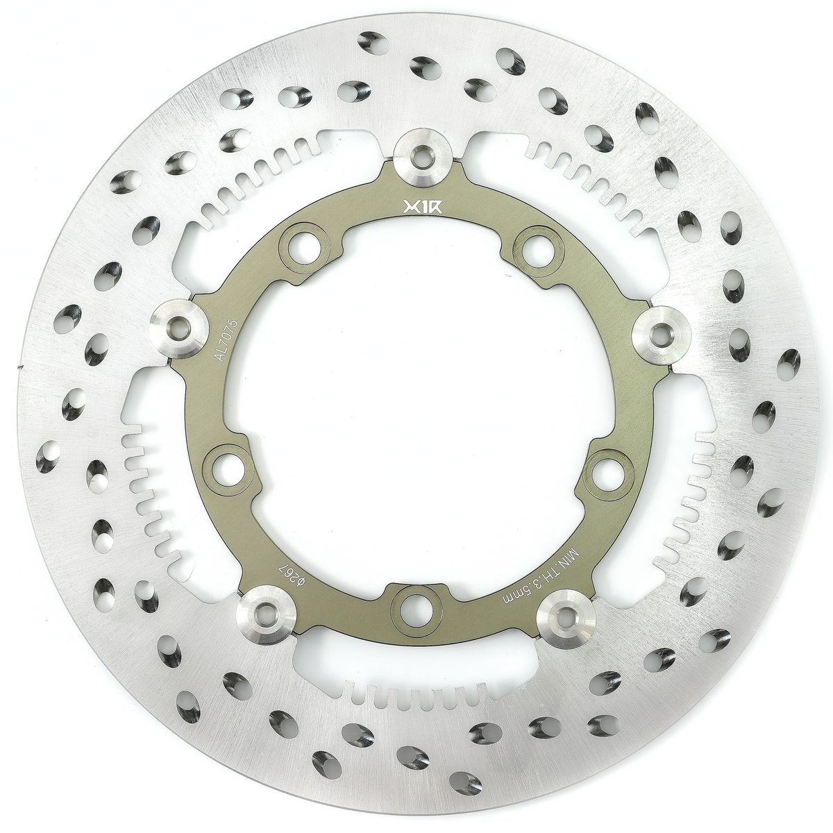 Half Floating HD Front Brake Disc (267mm, 5-hole) | HF03F