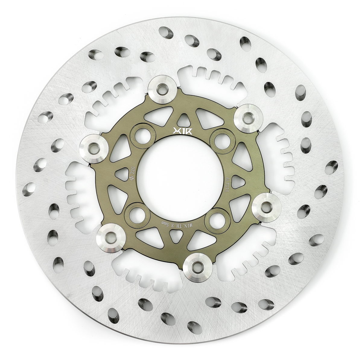 Half Floating HD Front Brake Disc (220/260/298mm, 4-Hole) | HF01F