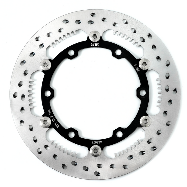 Half Floating HD Front Brake Disc Rotor – AL7075 (298mm, 6-Hole) | HF06F