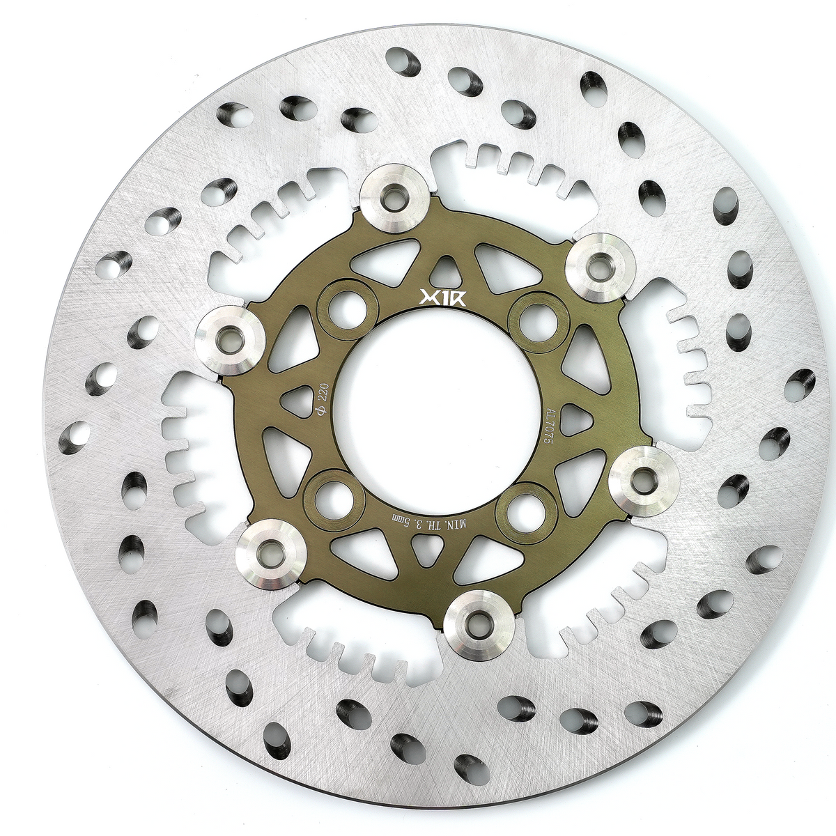 Half Floating HD Front Brake Disc (220/267mm, 4-Hole) | HF02F