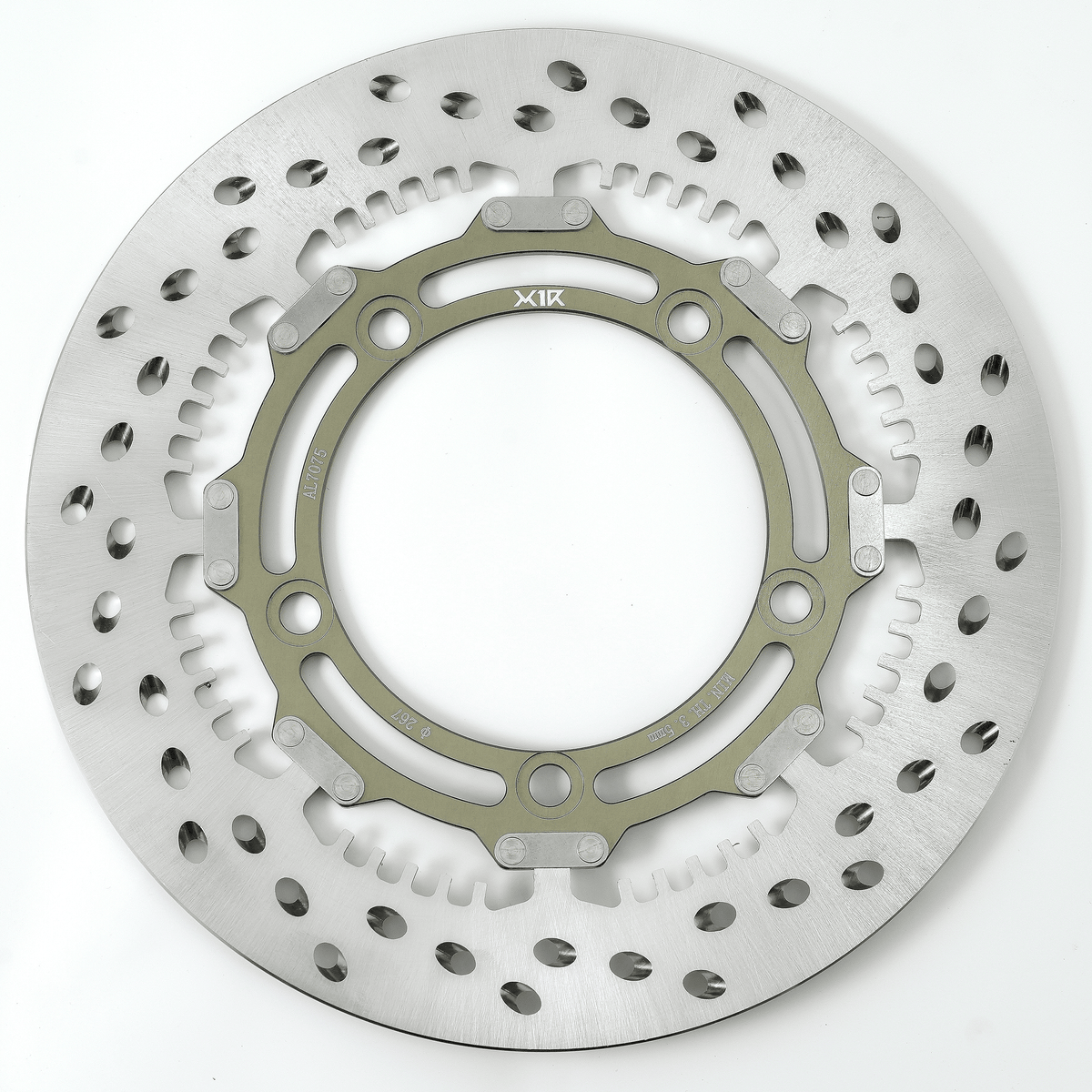 T-Drive Full Floating Race Brake Disc Rotor – AL7075 (267mm) | TF03F