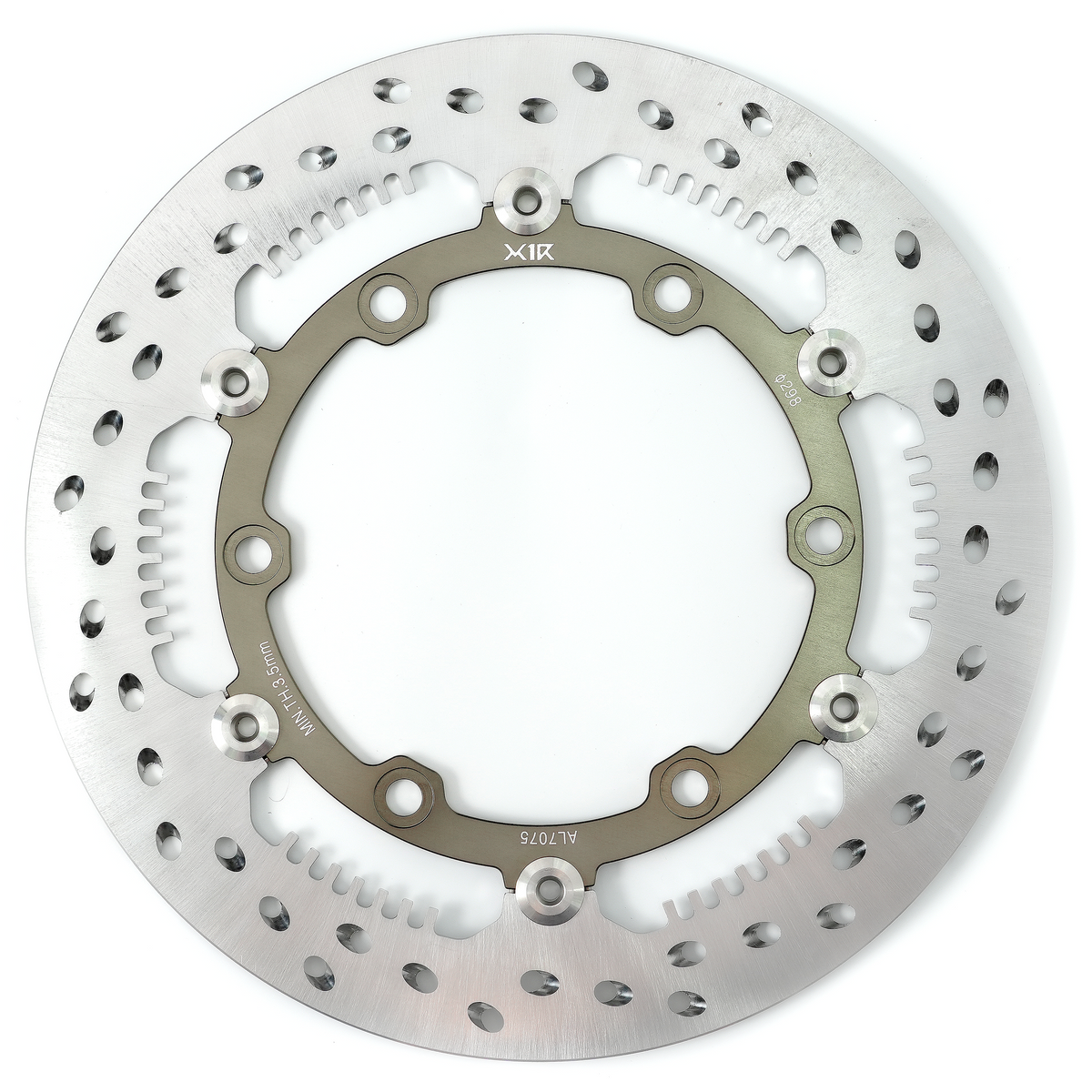 Half Floating HD Front Brake Disc Rotor – AL7075 (298mm, 6-Hole) | HF06F