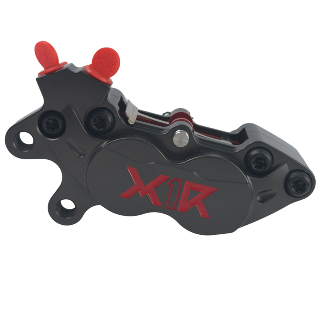 X1R Brake Caliper X-Wheel XRC01 4 Piston in Titanium Grey, right side