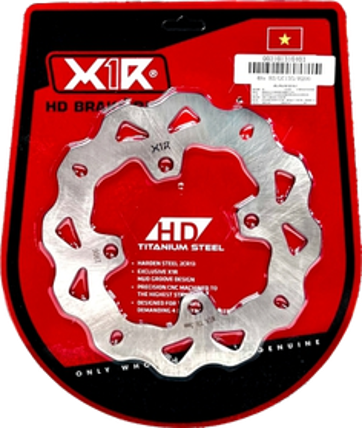 Brake Disk E Series X-Wheel Eb1F 4 Lubang MXKing 135