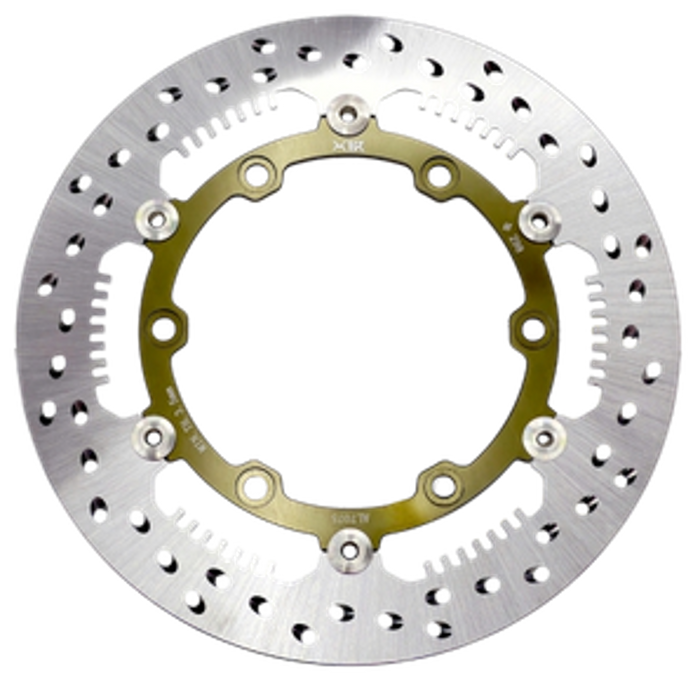 Brake Disk Half Floating GTR 150 X-Wheel HF06F Right 6 Lubang S 298 mm Gold