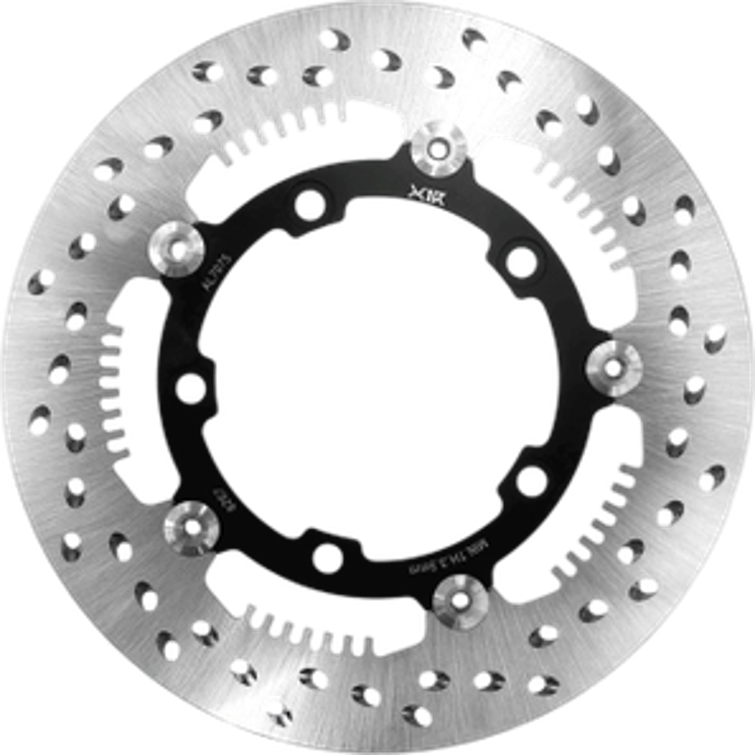 Brake Disk Half Floating MX KING 150 X-Wheel HF03F Right 5 Lubang M 267 mm Black