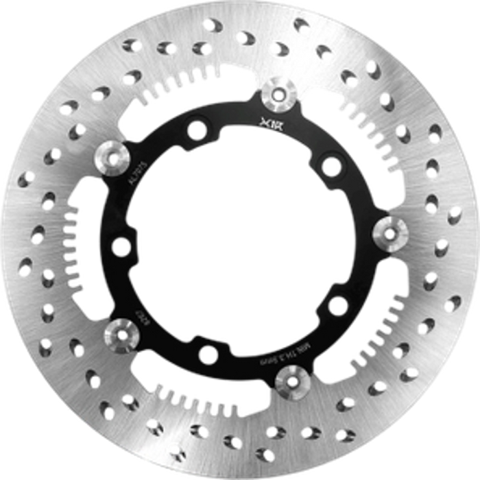 Brake Disk Half Floating MX KING 150 X-Wheel HF03F Right 5 Lubang M 267 mm Black