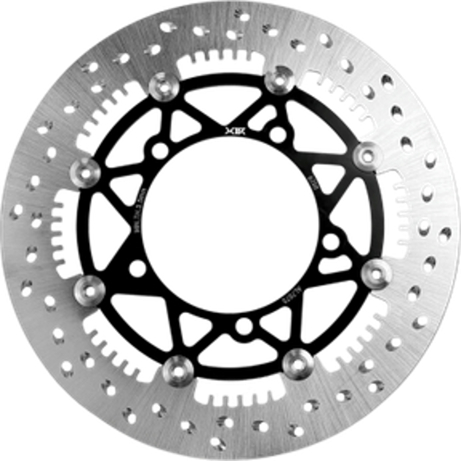 Brake Disk Half Floating MX KING 150 X-Wheel HF05F Right 5 Lubang M 298 mm Black