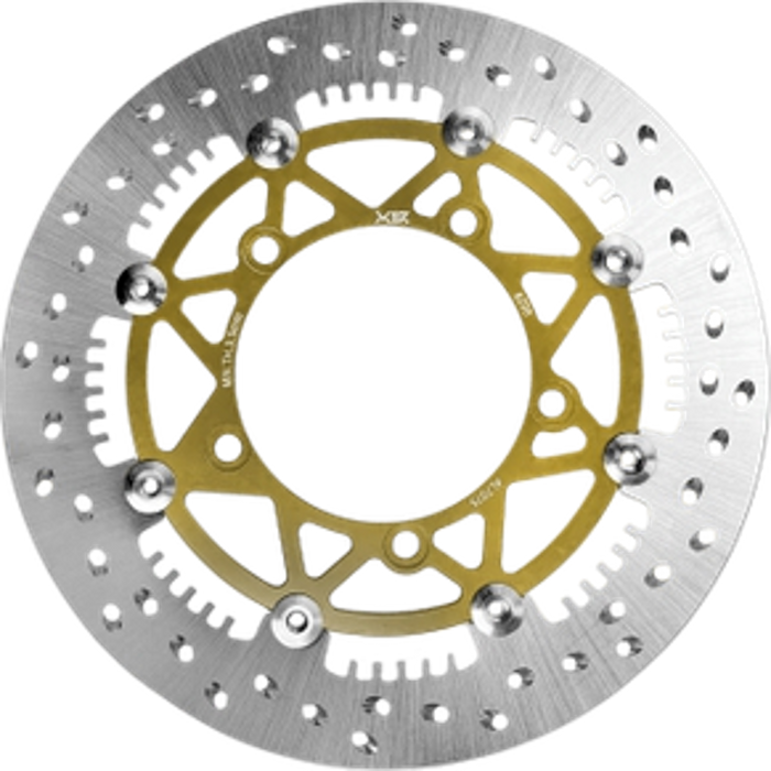 Brake Disk Half Floating MX KING 150 X-Wheel HF05F Right 5 Lubang M 298 mm Gold
