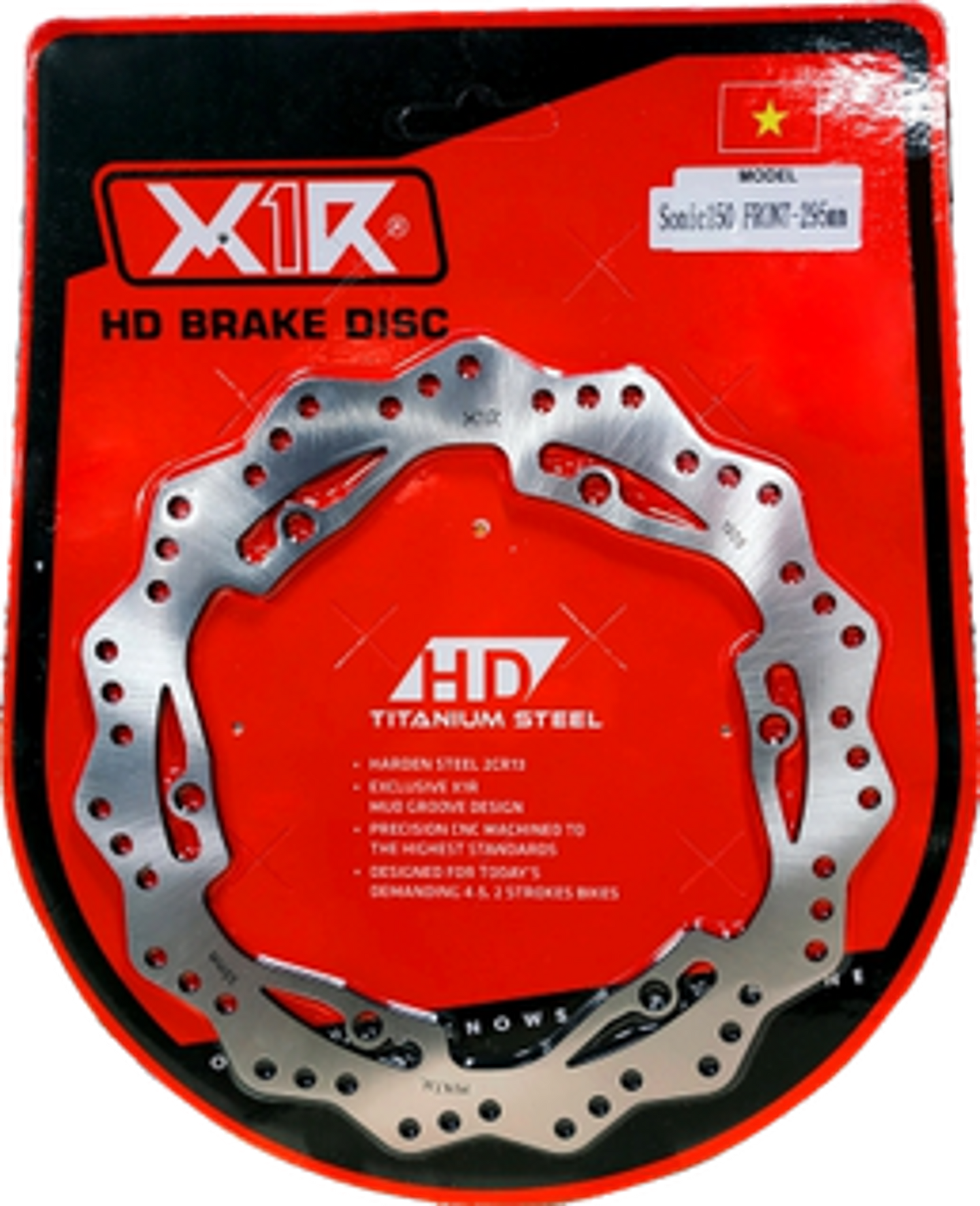 X1R HD Brake Disc E Series for Honda Sonic 150, 295mm