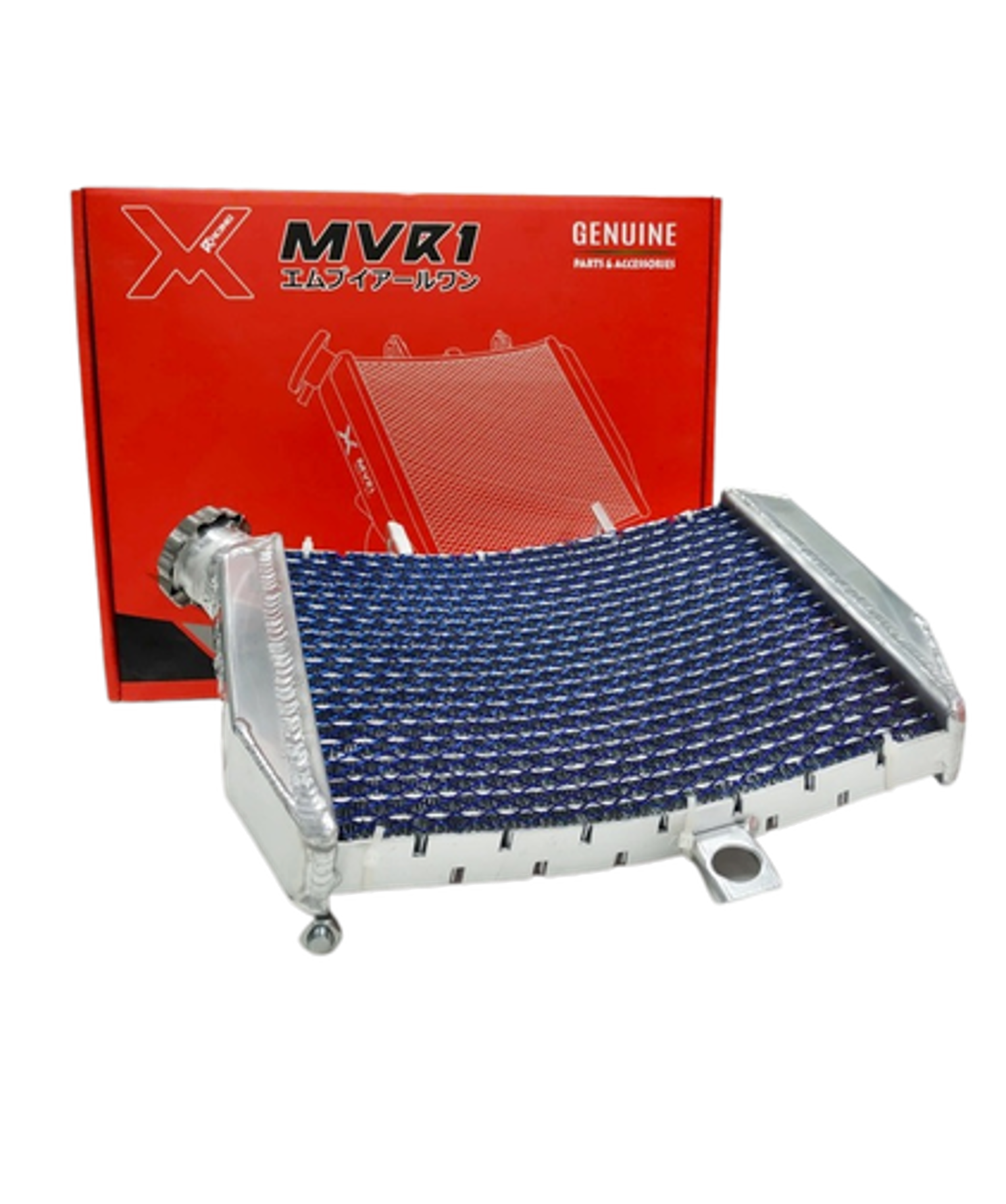 RACING RADIATOR XHEEL-MRVI FULL ALLUMUNIUM