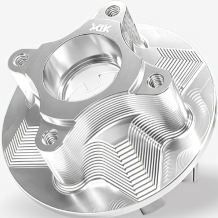 Rear Sprocket Hub MX King 135 Silver CNC 3D