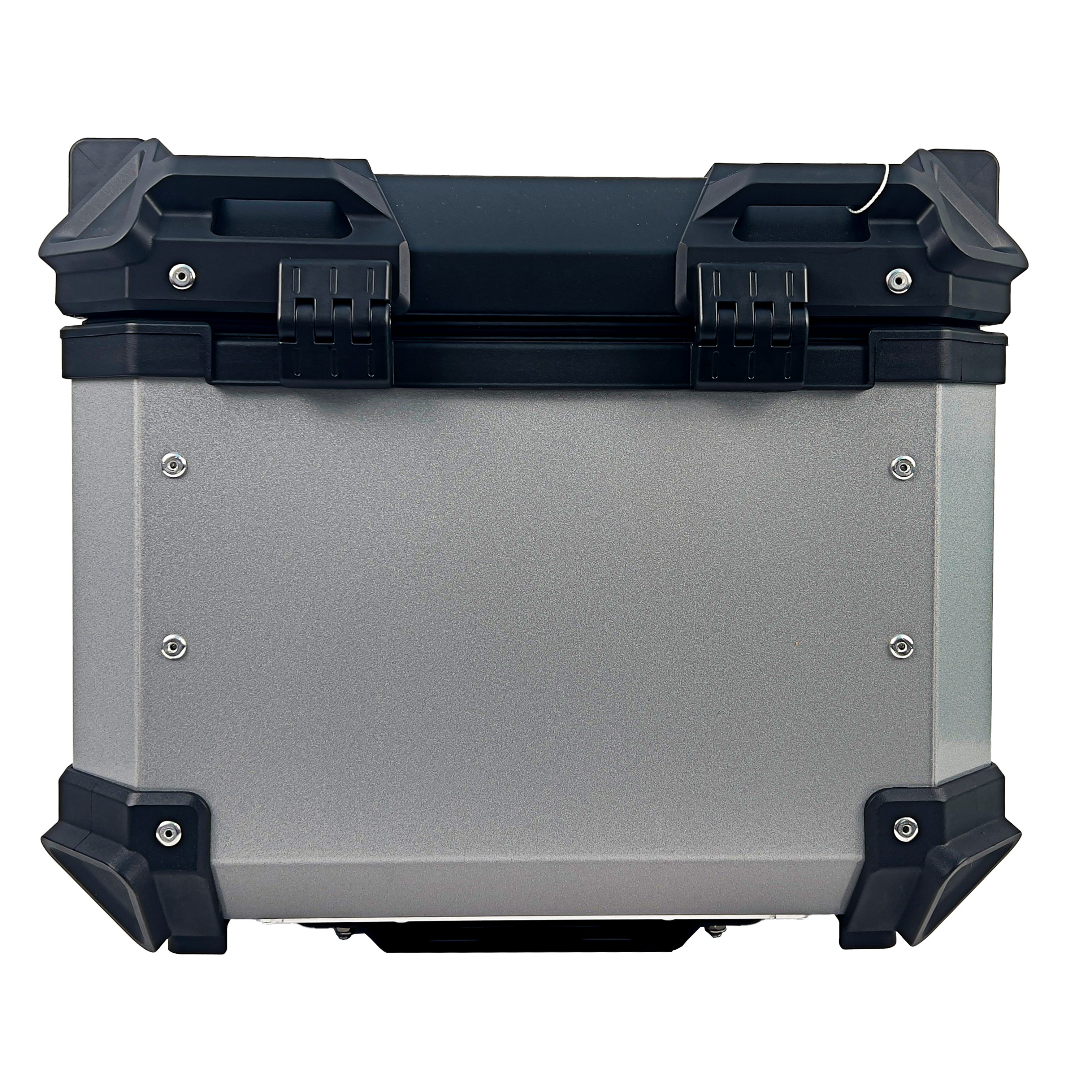 Precision machined corner of X1R Top Box Touring 36L A5052 aluminum