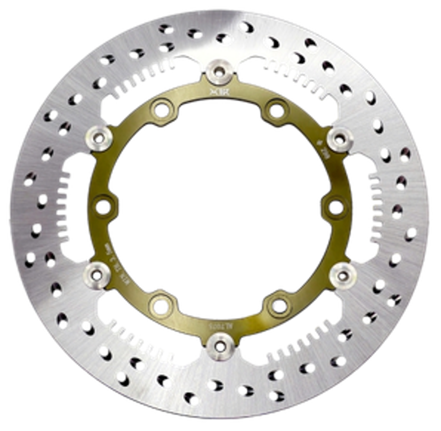 X1R Brake Disc Half Floating X-Wheel HF06F for Honda GTR150 right, 298mm Gold
