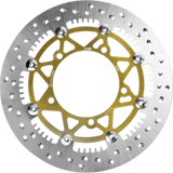 X1R Brake Disc Half Floating X-Wheel HF05F for Yamaha MX King 150 right, 298mm Gold