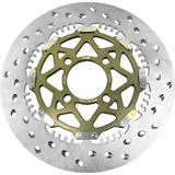 X1R Brake Disc T-Drive X-Wheel TF01F for Yamaha MX King 135 Mio right, Gold