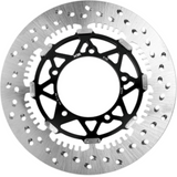 X1R Brake Disc T-Drive X-Wheel TF05F for Yamaha MX King 150 right, 298mm Black