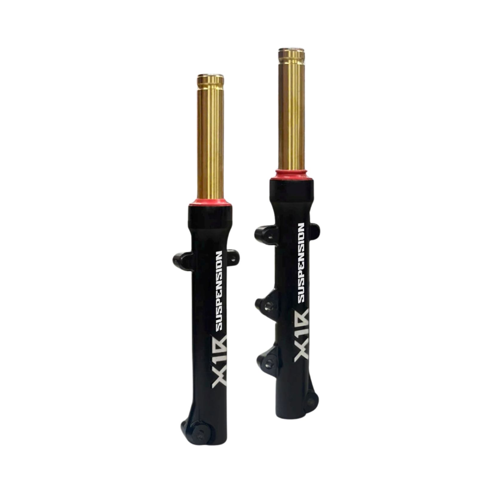 X1R Front Fork Dual FF05 27mm for Honda Vario 125 in Black Gold