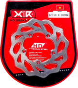 X1R HD Brake Disc Series W Wave for MX King 150 rear, 203mm 5-hole